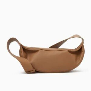 COS Swing Crossbody in Tan Beige Leather